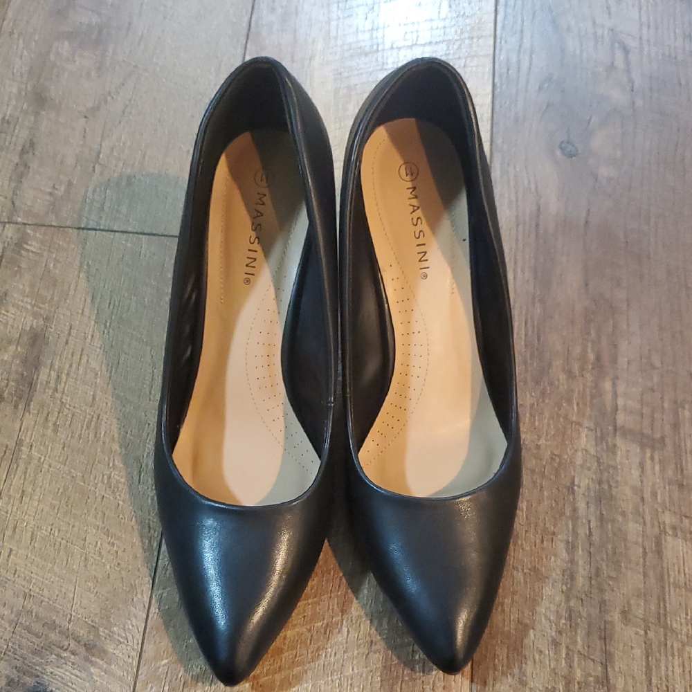 Massini Classic Black Heels